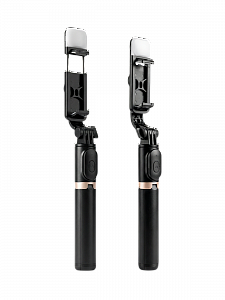 Орбита OT-SMH19 палка для селфи, трипод (194-760мм, пульт Bluetooth, LED)